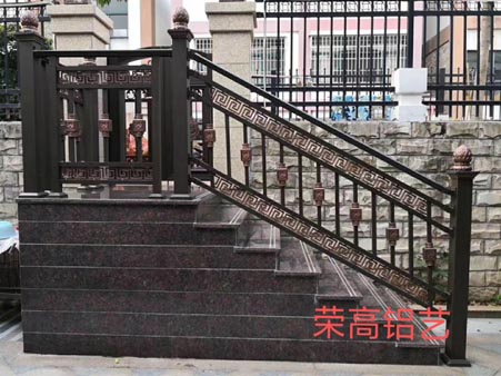 海口楼梯扶手案例