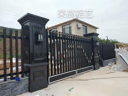 大连庭院门案例