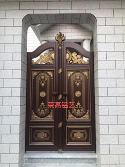 海口庭院门案例