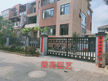 海口庭院门案例