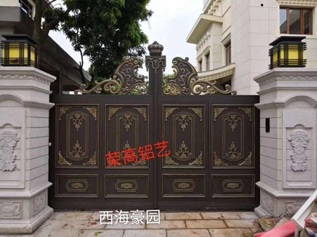 海口庭院门案例