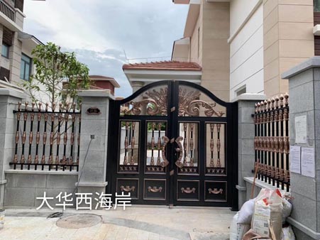 海口庭院门案例