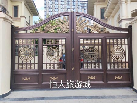 海口庭院门案例