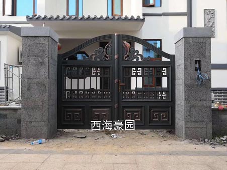 海口庭院门案例
