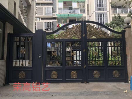 海口庭院门案例