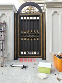 海口庭院门案例