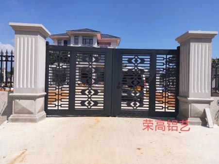 海口庭院门案例