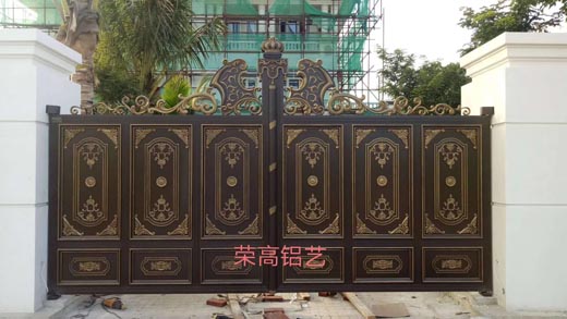 海口庭院门案例