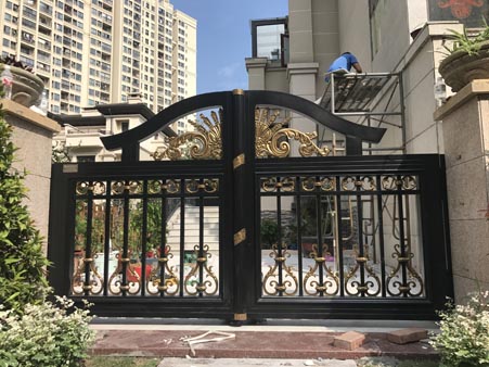厦门庭院门案例