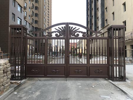 张家口庭院门案例