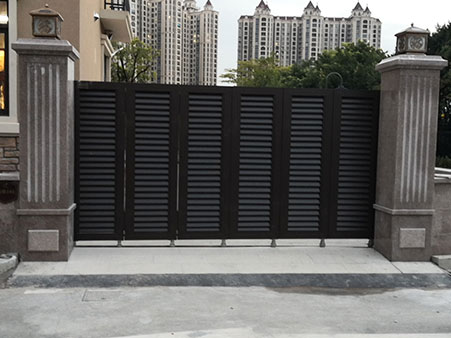 三水庭院门案例